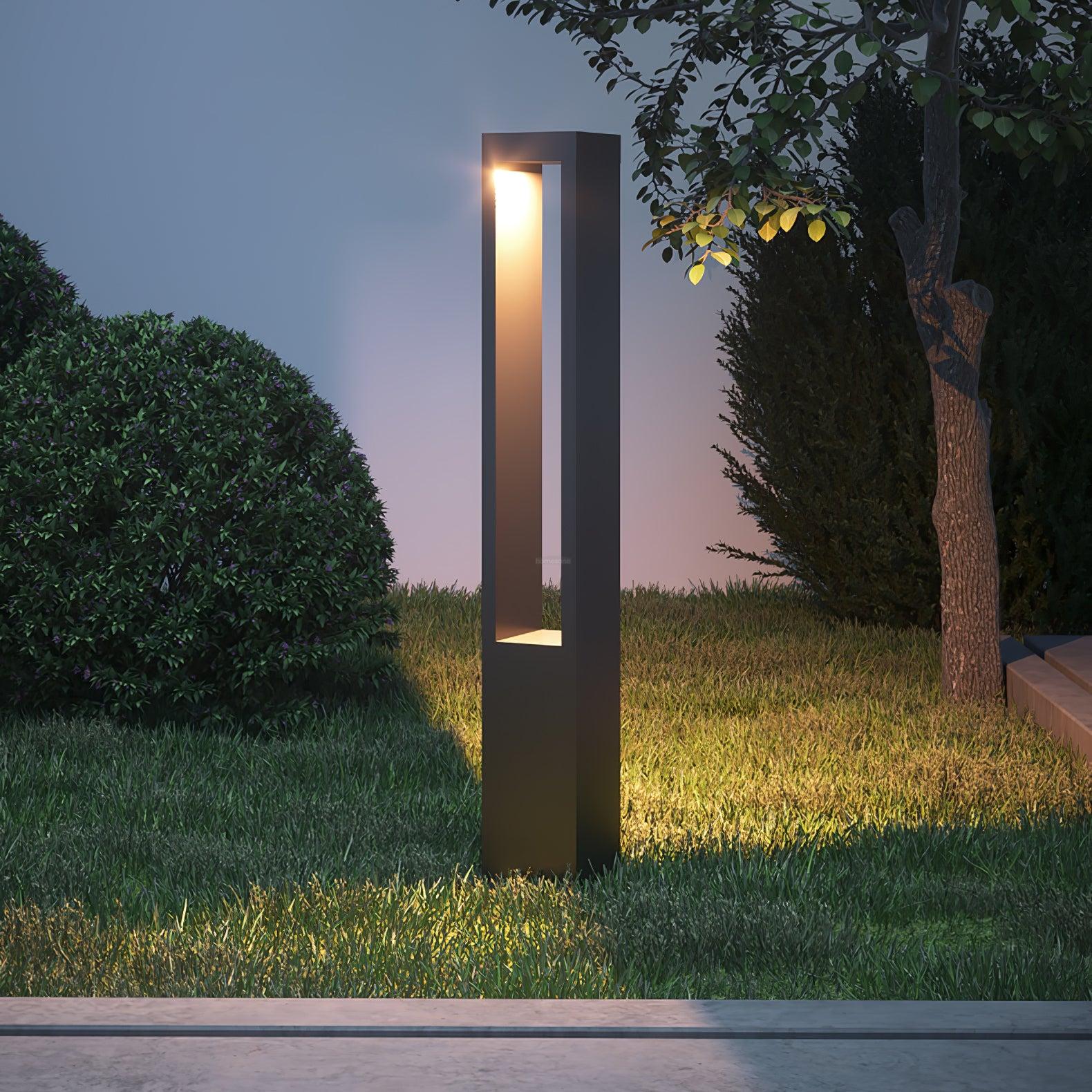 Amun Garden Outdoor Floor Light - Pillar-1-Luxehomezone