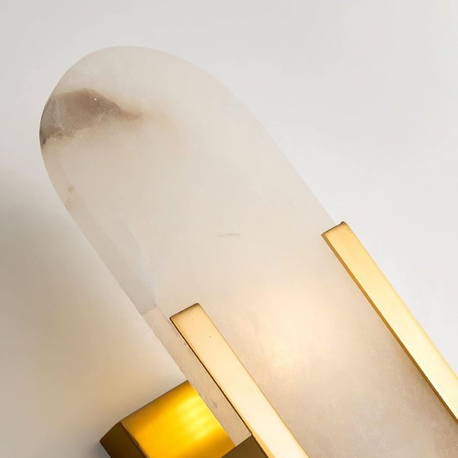 Melange Alabaster Wall Lamp - Luxehomezone
