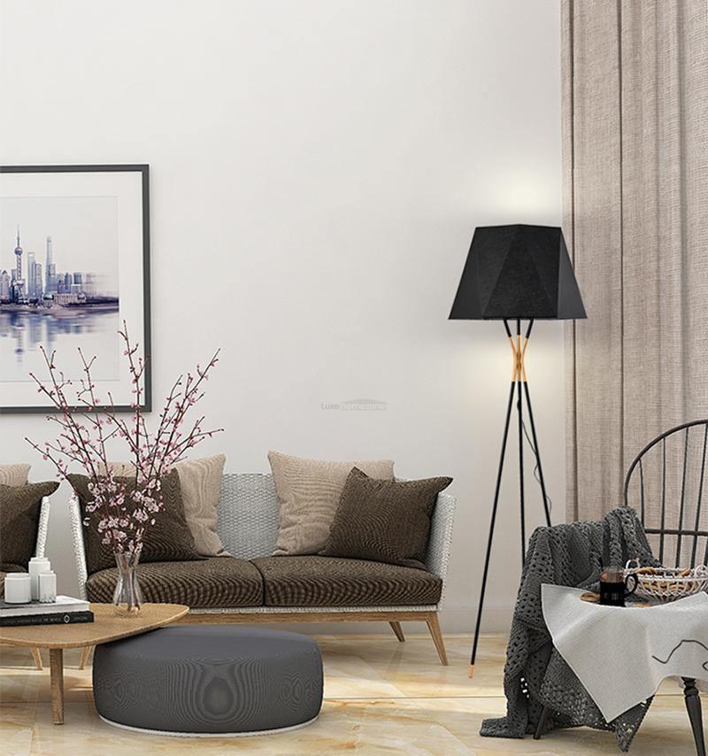 Solitaire Floor Lamp ∅ 21.7″ - Geometry-1-Luxehomezone