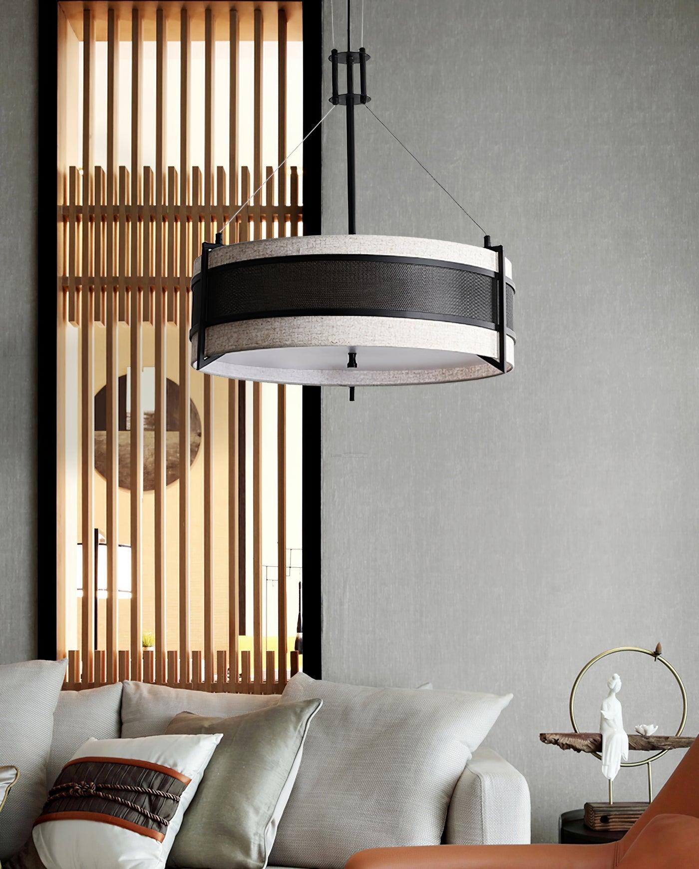 Pedesina Chandelier Φ 23.6″ - Pleated-1-Luxehomezone