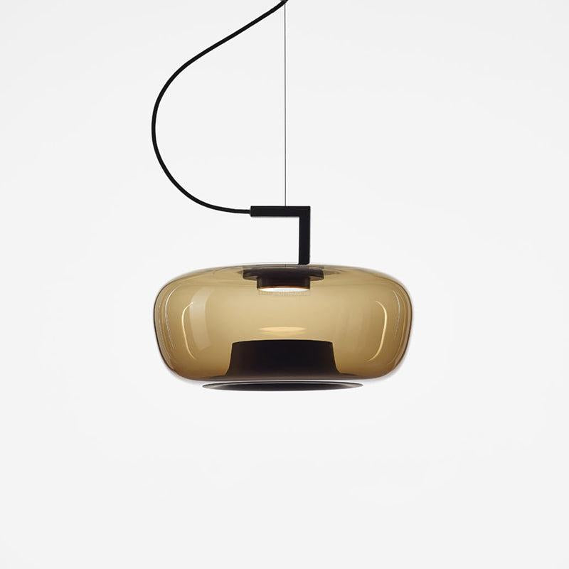 Doppelte Pendant - Art Glass-1-Luxehomezone