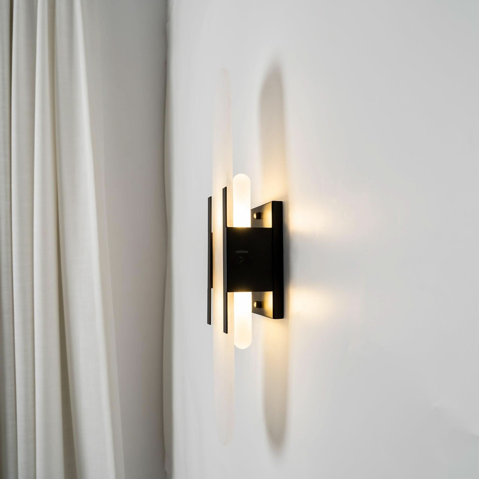 Melange Alabaster Wall Lamp - Luxehomezone