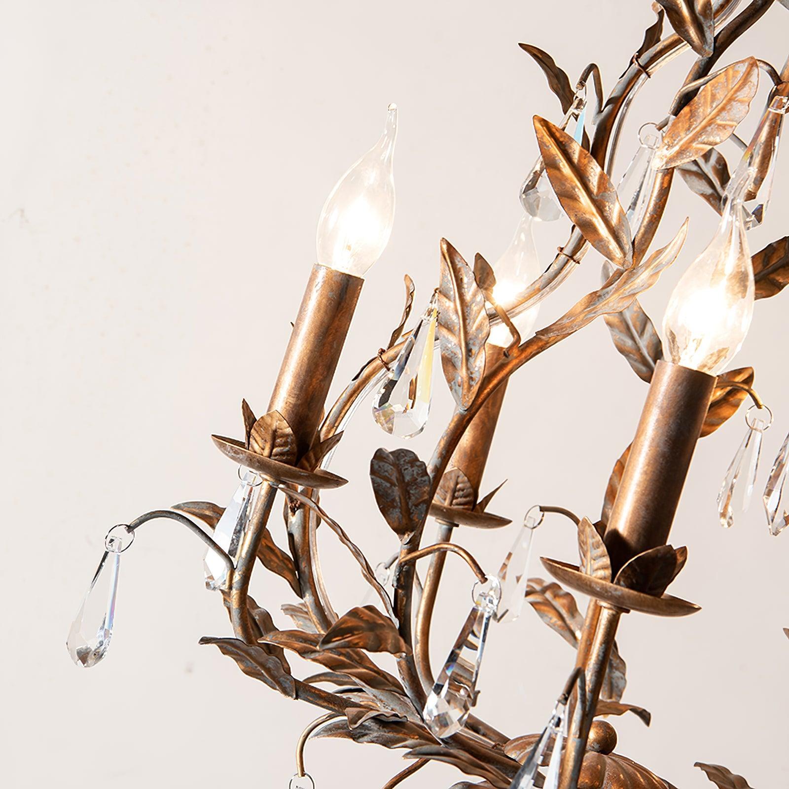 Circeo Candle Chandelier Φ 17.7″ - Candle-1-Luxehomezone
