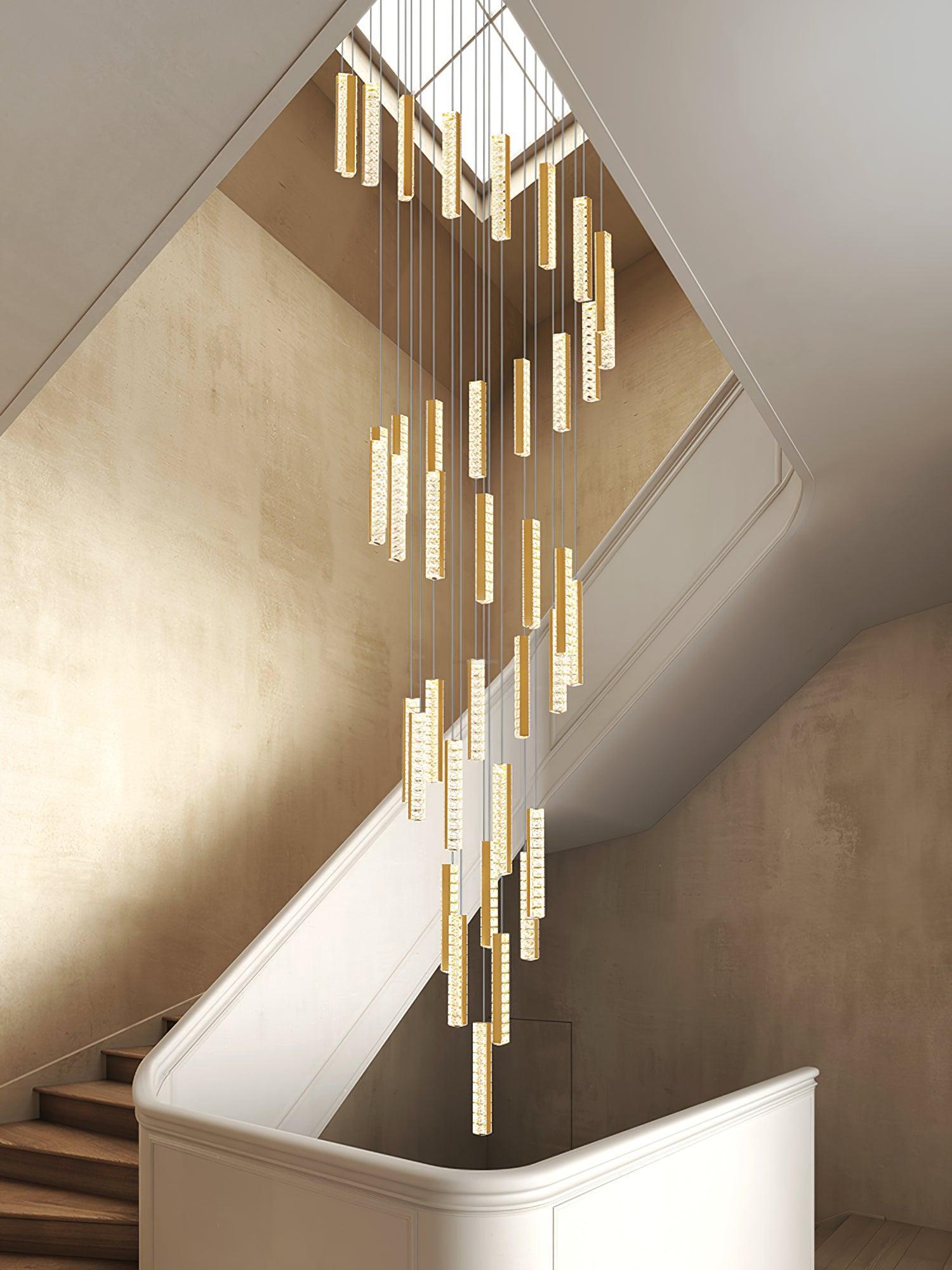 Villa Forci Chandelier with 12/15/18/21/24 heads - Straps-1-Luxehomezone