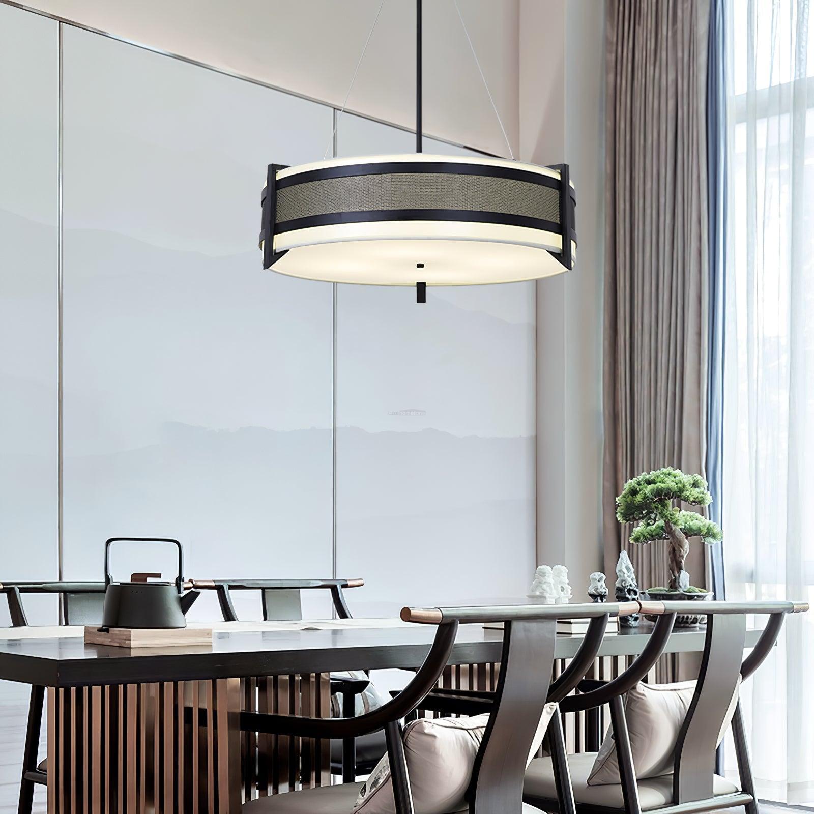 Pedesina Chandelier Φ 23.6″ - Pleated-1-Luxehomezone