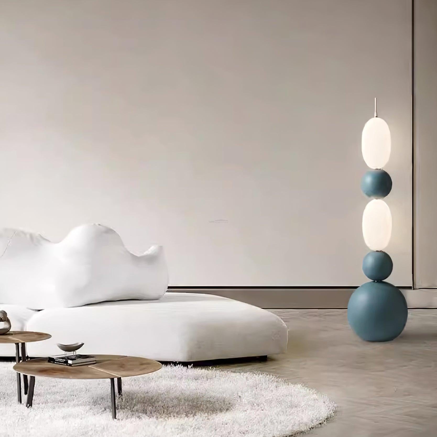 Bola Floor Lamp  ∅ 15.7″ - Lava-1-Luxehomezone