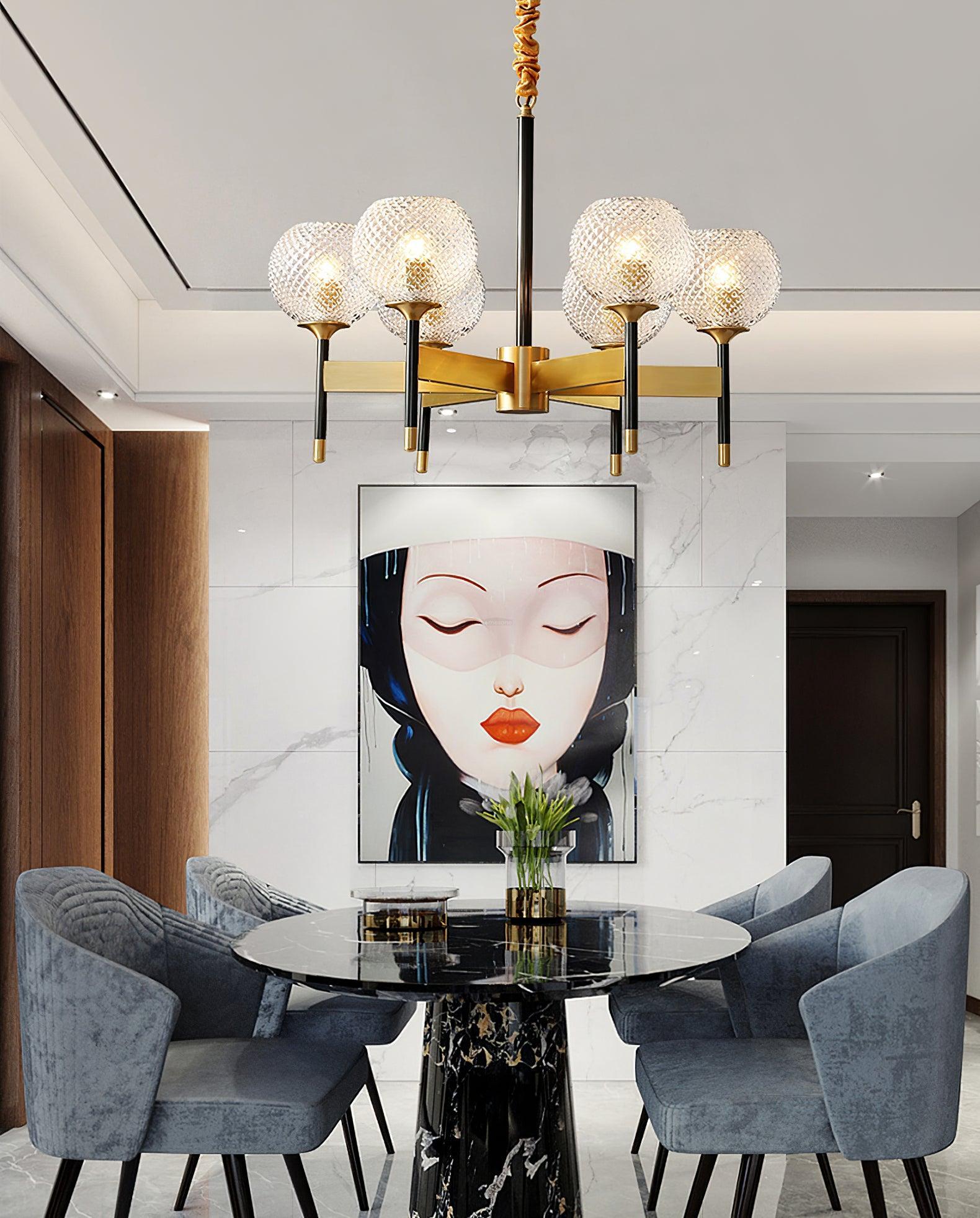 Breton Chandelier ∅ 27.2″ - Lucency-1-Luxehomezone