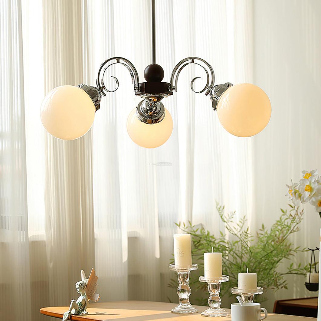 Kotter Cream Chandelier with 3/5 heads - Bend-1-Luxehomezone