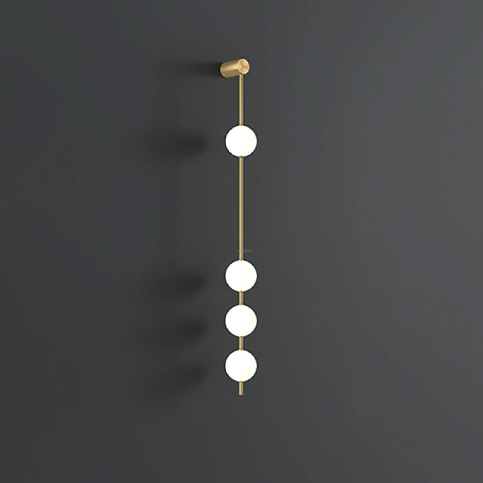 Vertical Balls Wall Sconce - Luxehomezone