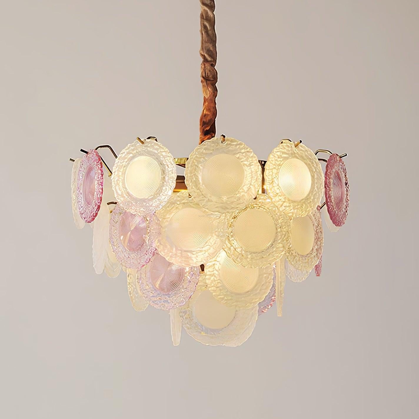 Rainbow Chandelier with Round/Long canopy - Luxehomezone