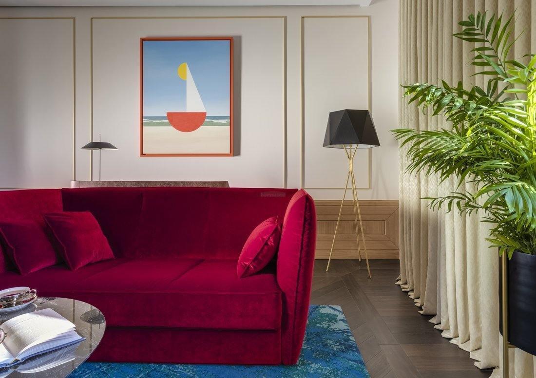 Solitaire Floor Lamp ∅ 21.7″ - Geometry-1-Luxehomezone