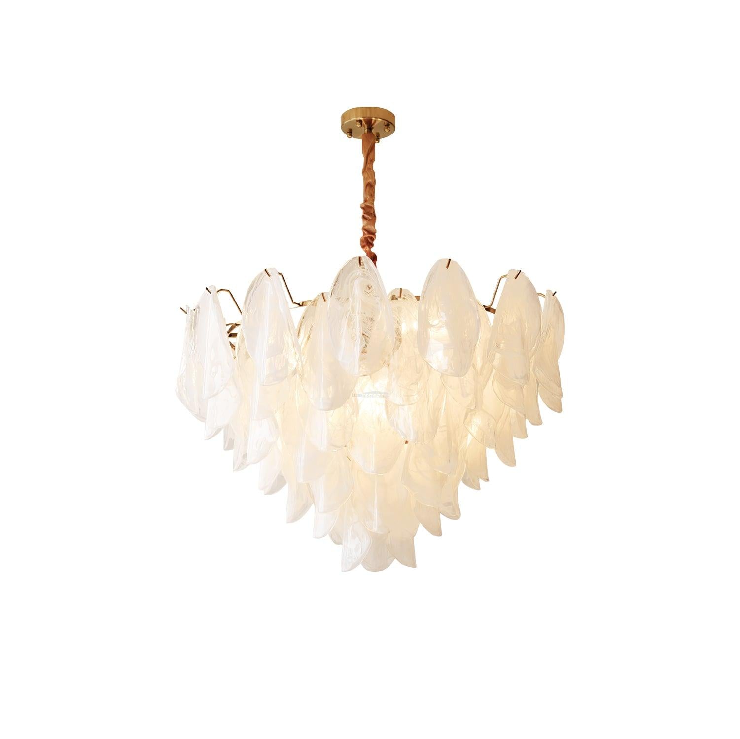 Multi Tier Cloud Glass Pendant - Cylinder-1-Luxehomezone