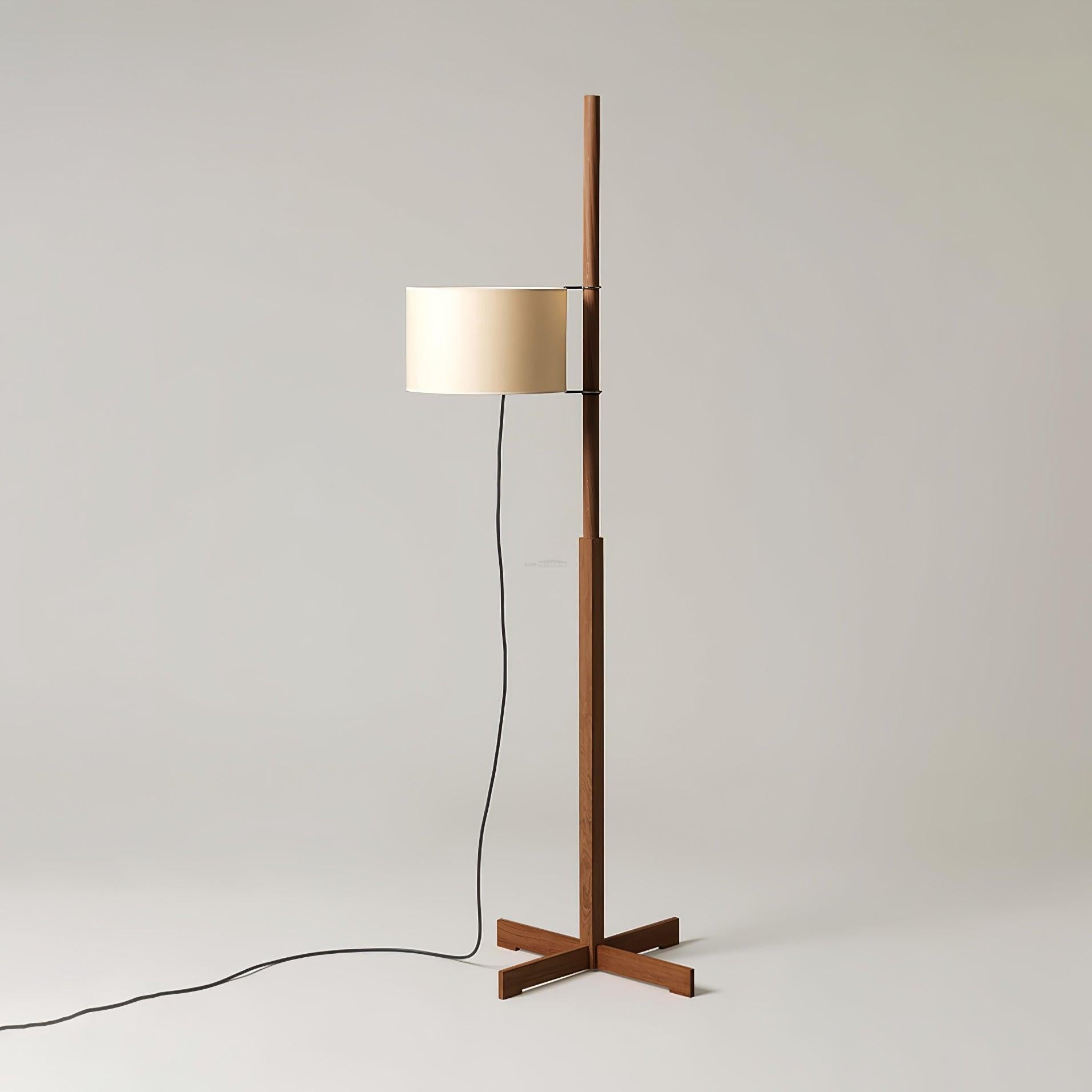 Svelte Silhouette Floor Light - Wood-1-Luxehomezone