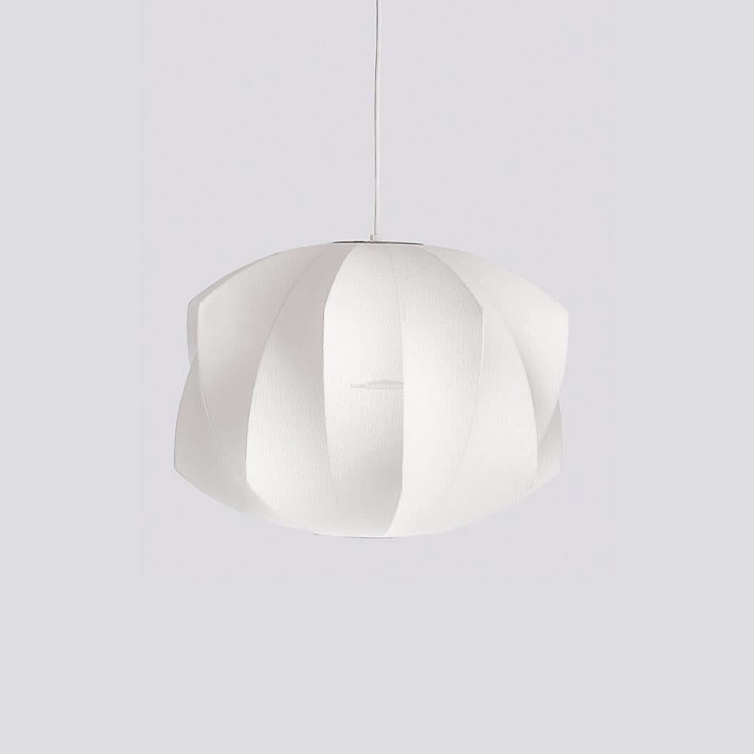 Bubble Pendant Light with Artificial Silk Lampshade - Luxehomezone