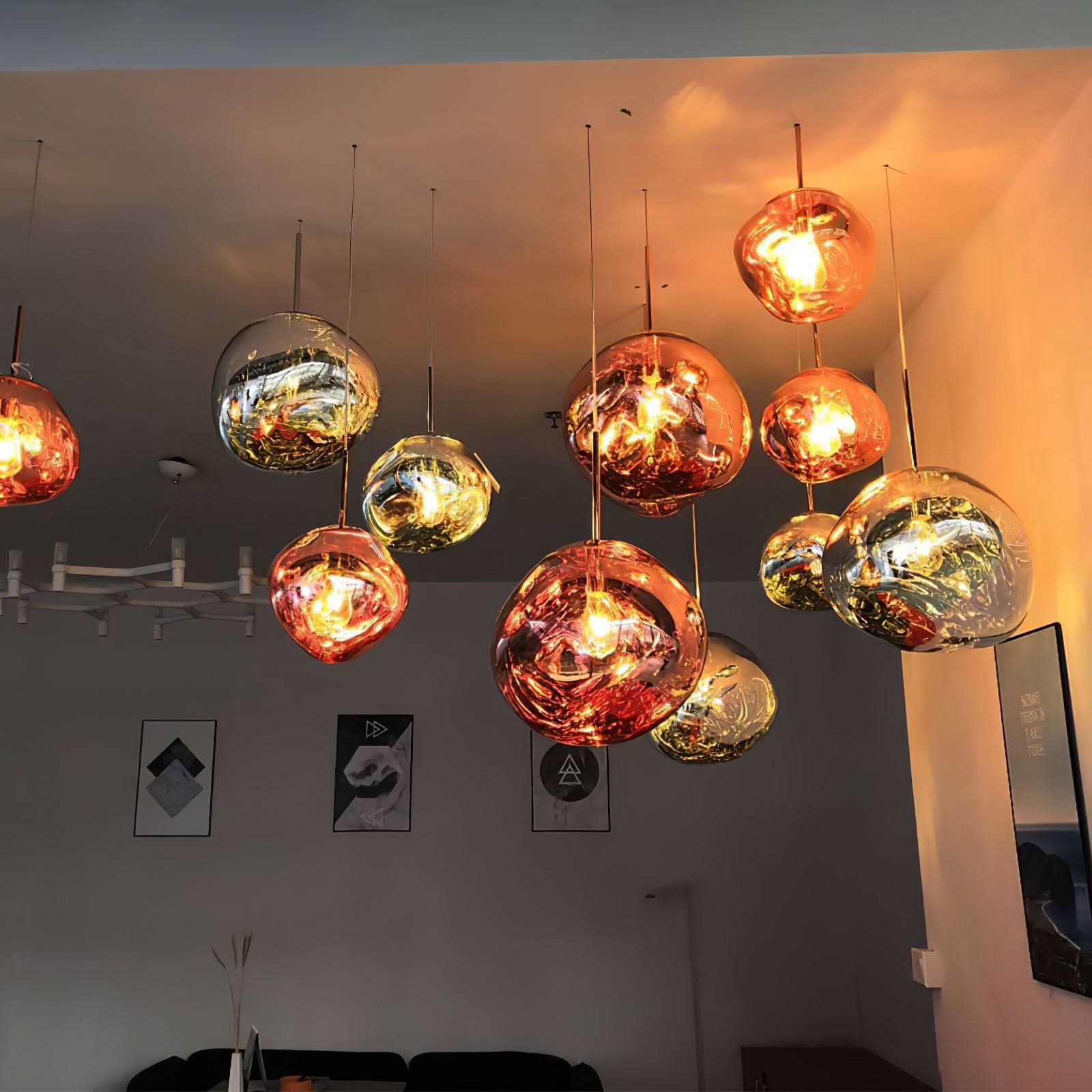 Lava Round Pendant - Luxehomezone
