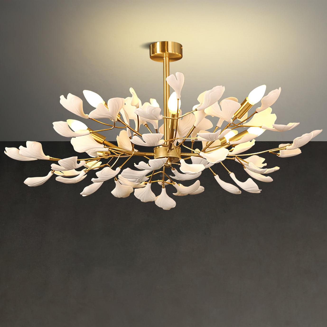 Gingko Chandelier Style J - Gingko, Gingko Chandelier-1-Luxehomezone