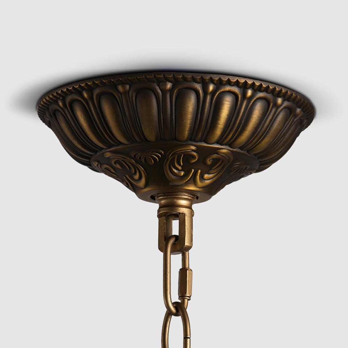 Traditional Globe Chandelier - Classic, Crystals-1-Luxehomezone