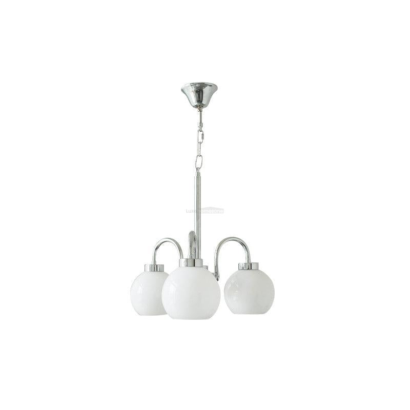 Loa Chandeliers with 3/4/5 heads - Glass Chandelier, Persimmon-1-Luxehomezone