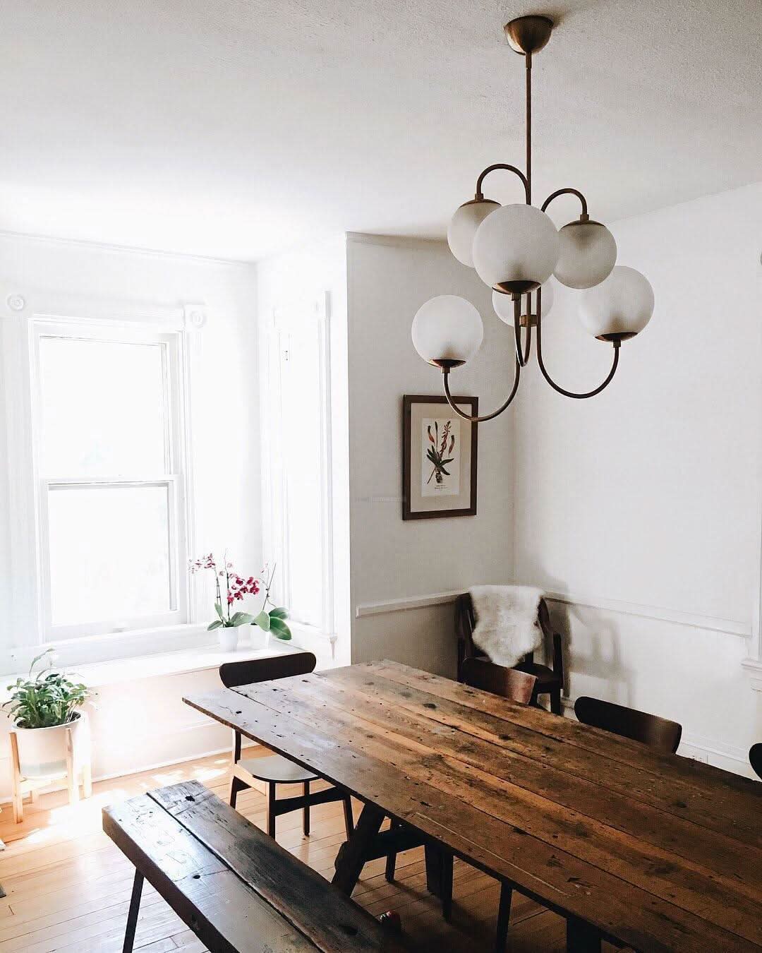 Gooseneck Chandelier ∅ 30″ - Luxehomezone