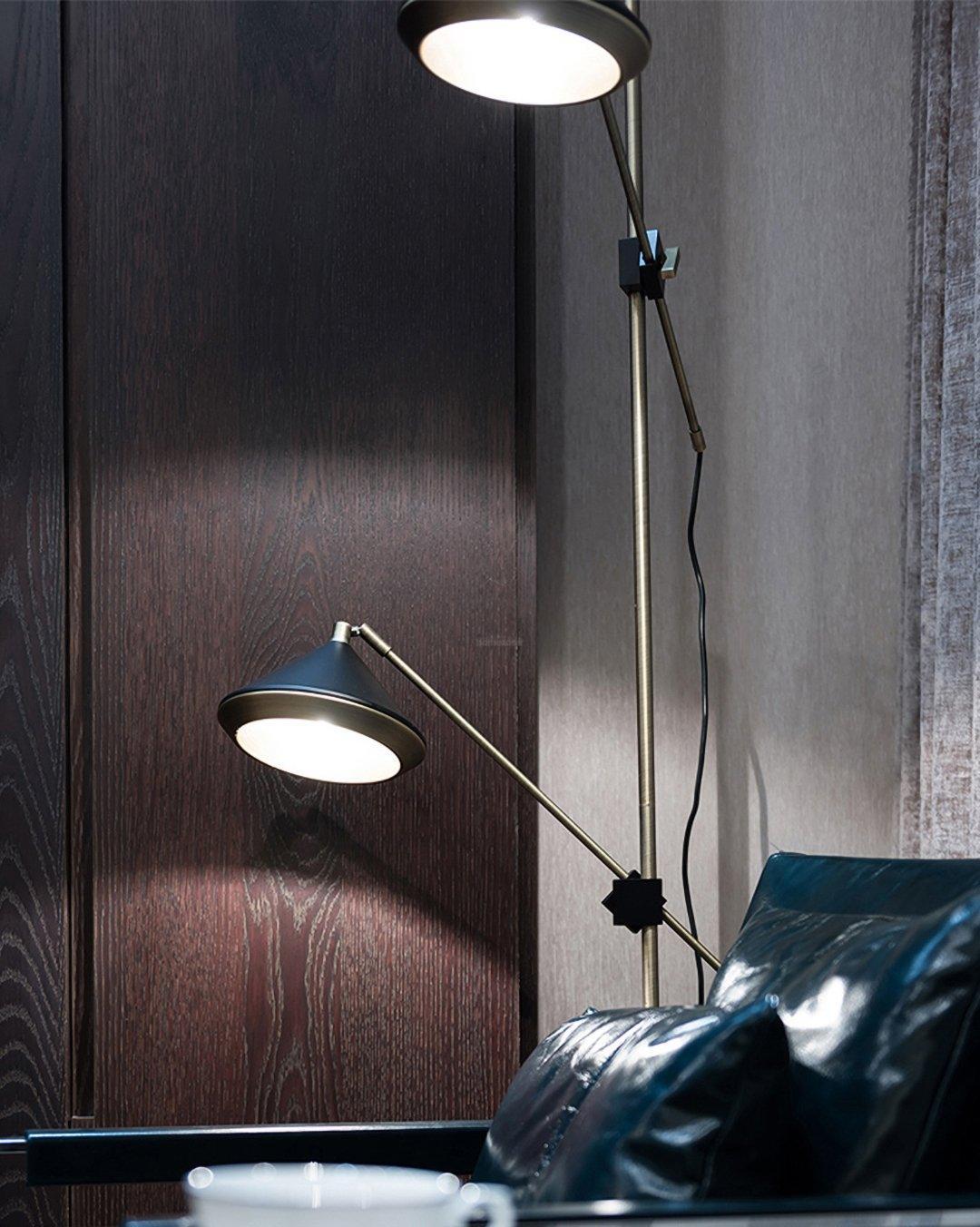 Shear Floor Lamp ∅ 26″ - Luxehomezone
