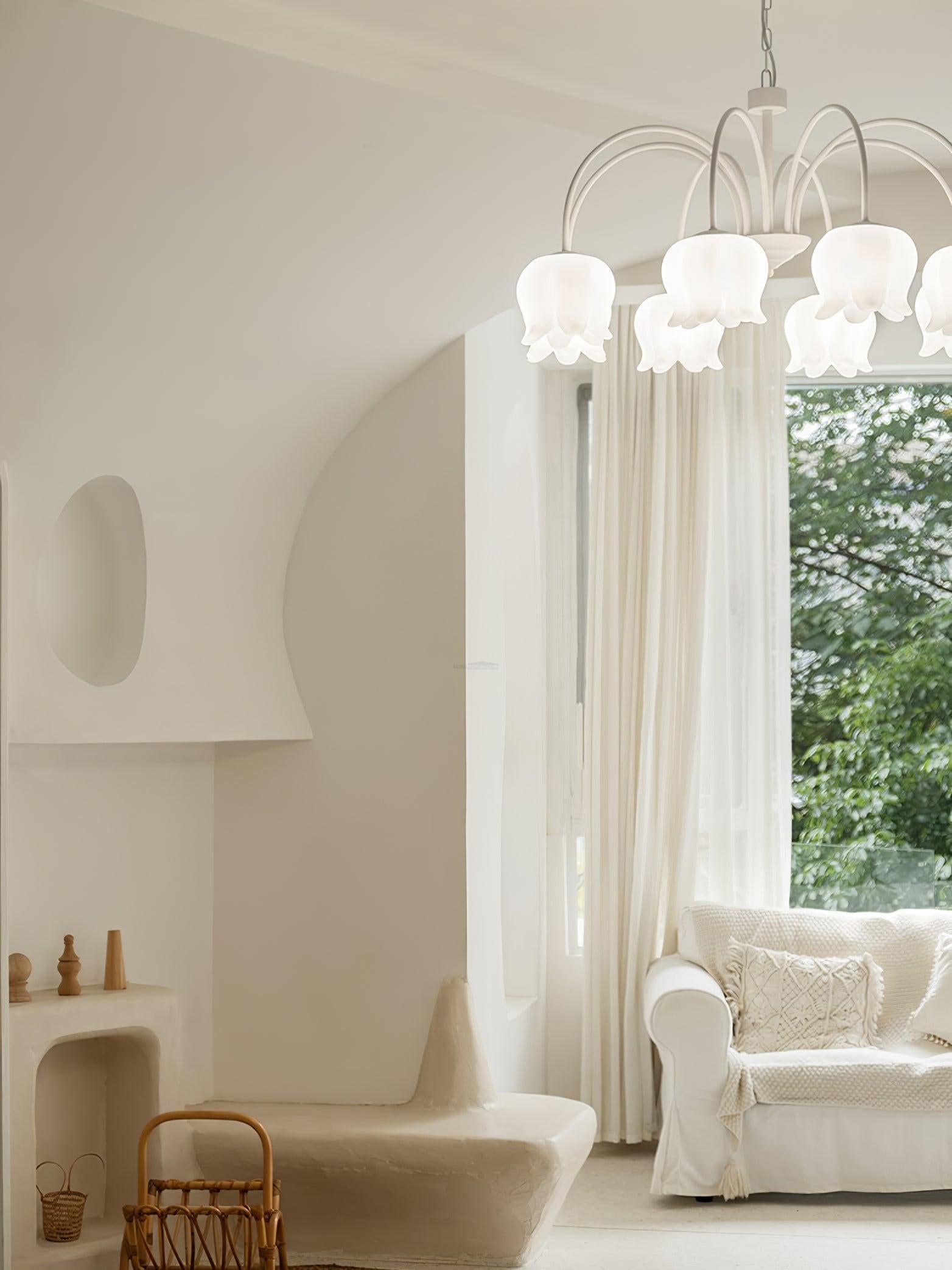 Curved Chandelier 24'' 26'' 32'' - Luxehomezone