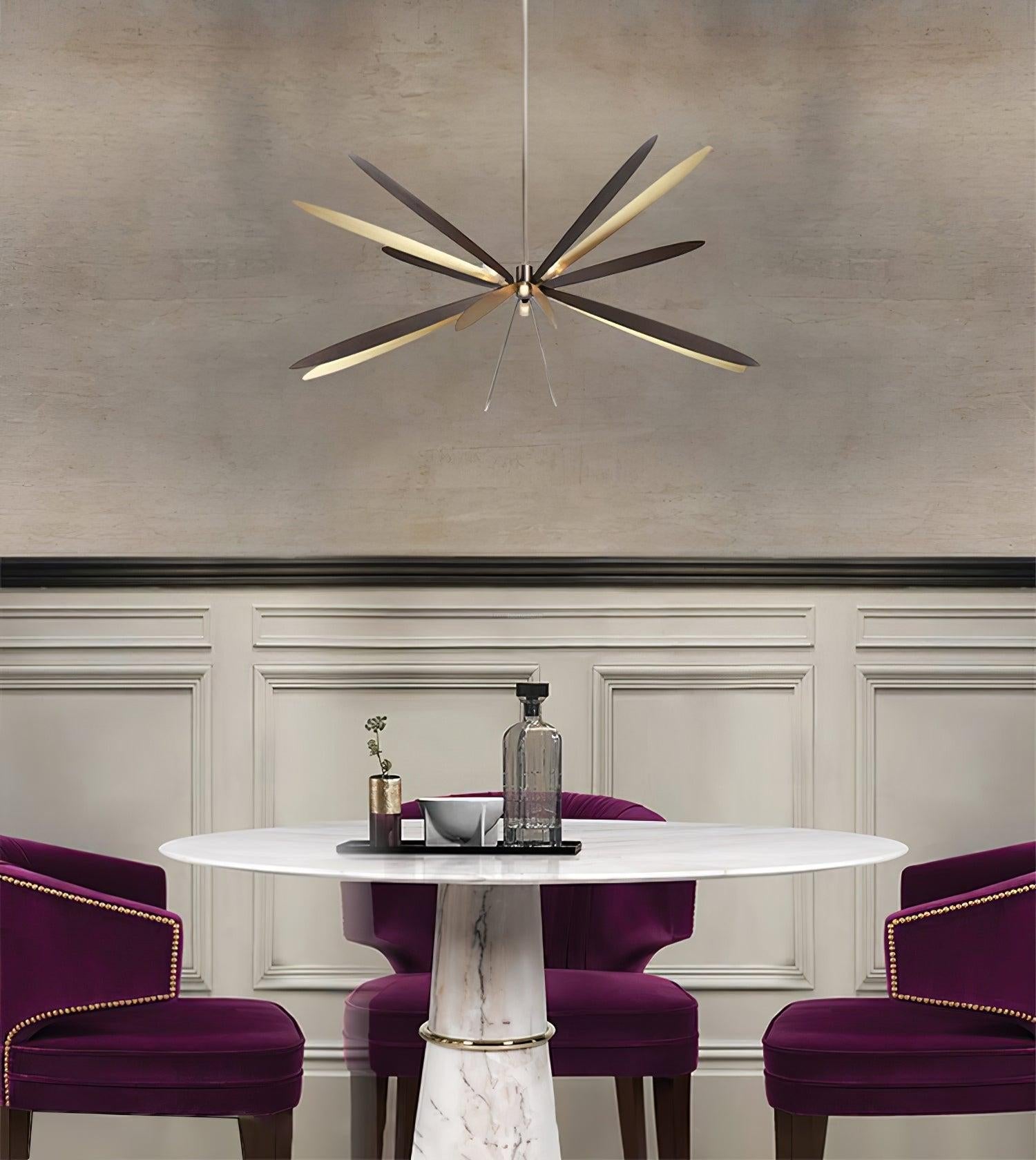 Libellule Chandelier ∅ 31.5″ - Luxehomezone