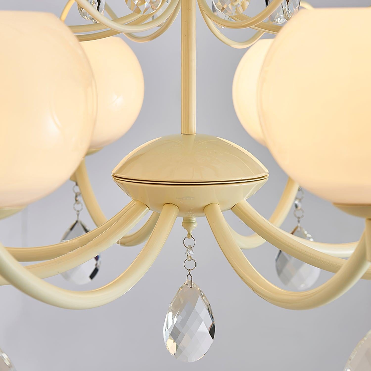 Doria Crystal Chandelier with 6/8/10 heads - Luxehomezone