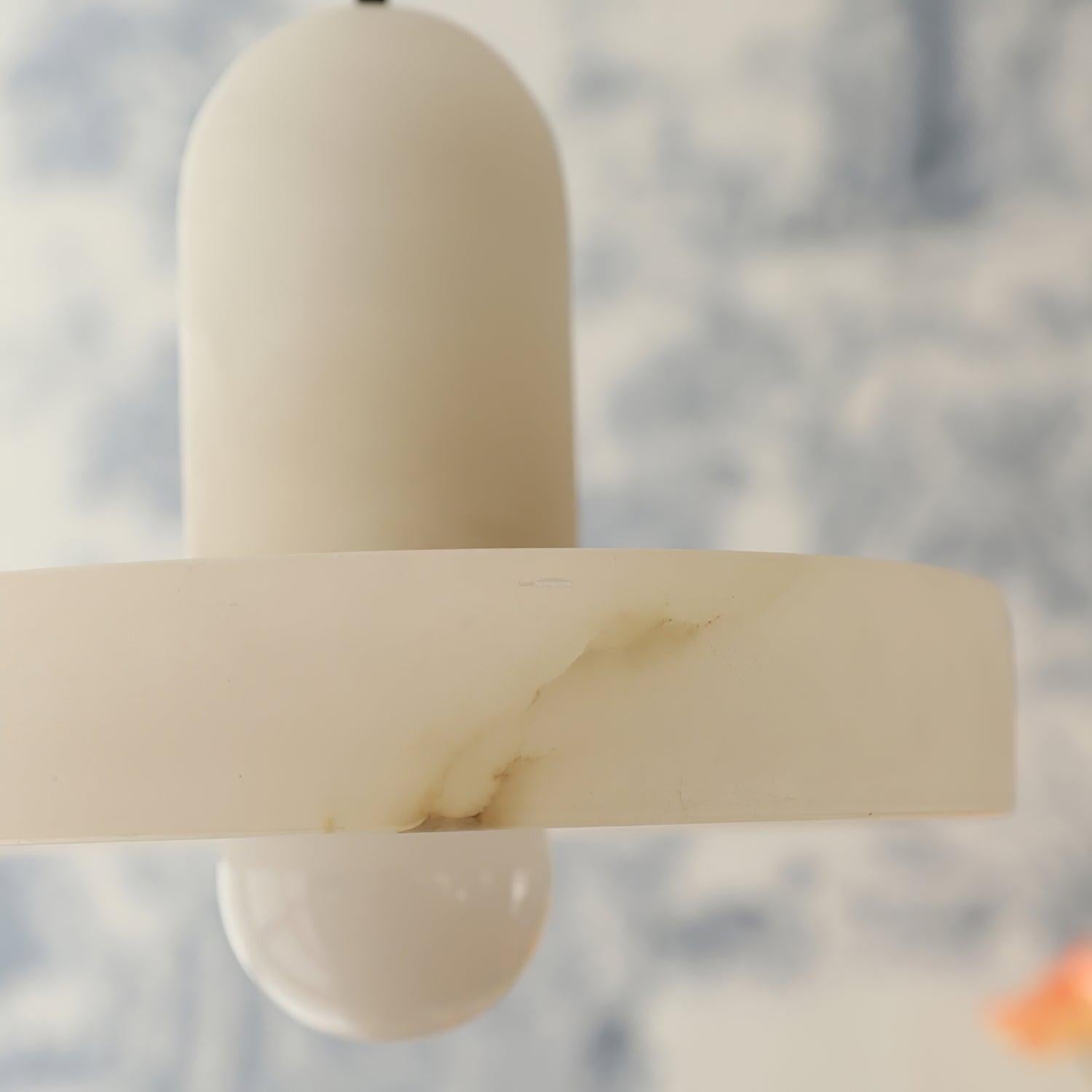Carrara Pendant Alabaster - Alabaster, Alabaster Pendant-1-Luxehomezone