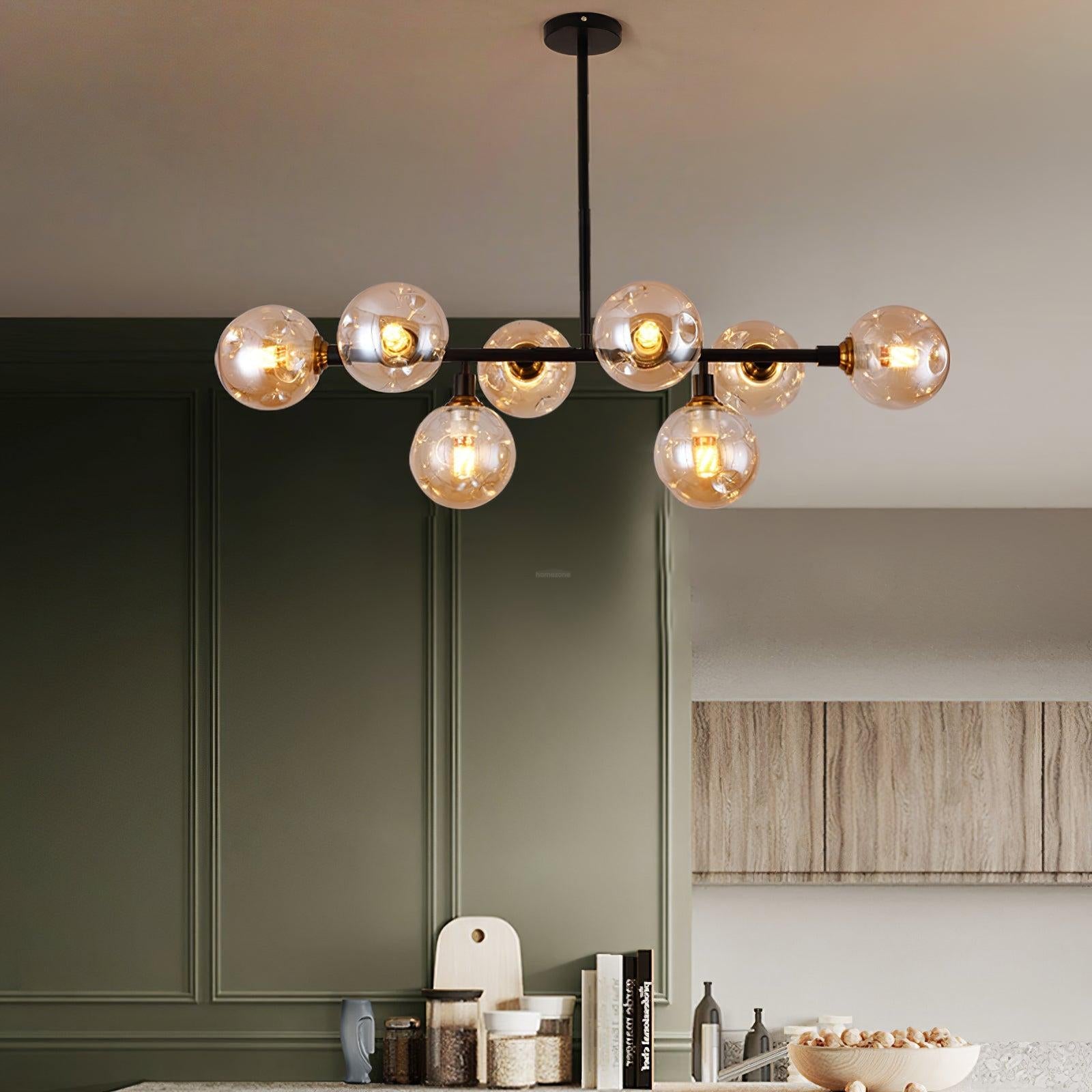 Primas Glass Linear Chandelier - Hailey, Optimized-1-Luxehomezone