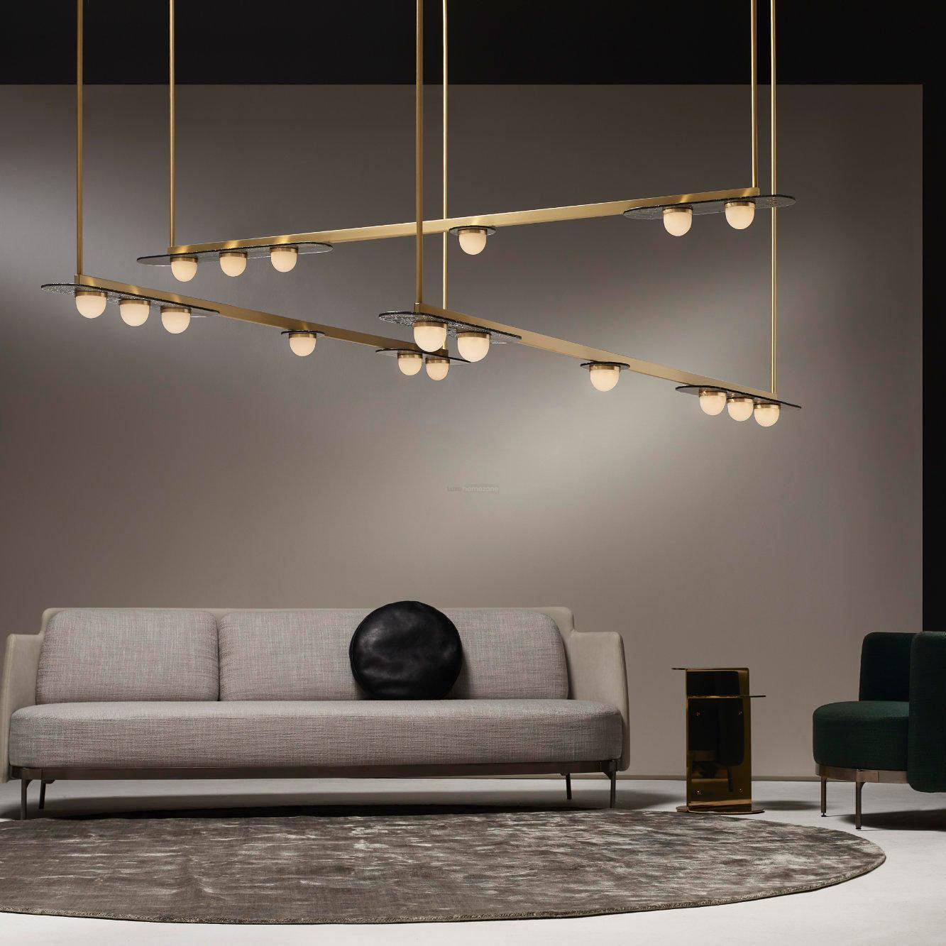 Modulo Horizontal Linear Chandelier - Luxehomezone