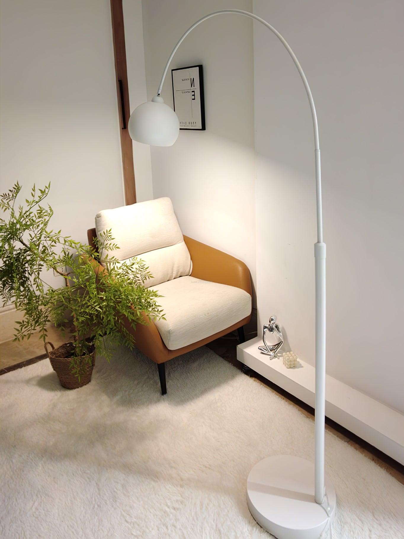 Angle Floor Lamp ∅ 43.3″ - Bent-1-Luxehomezone