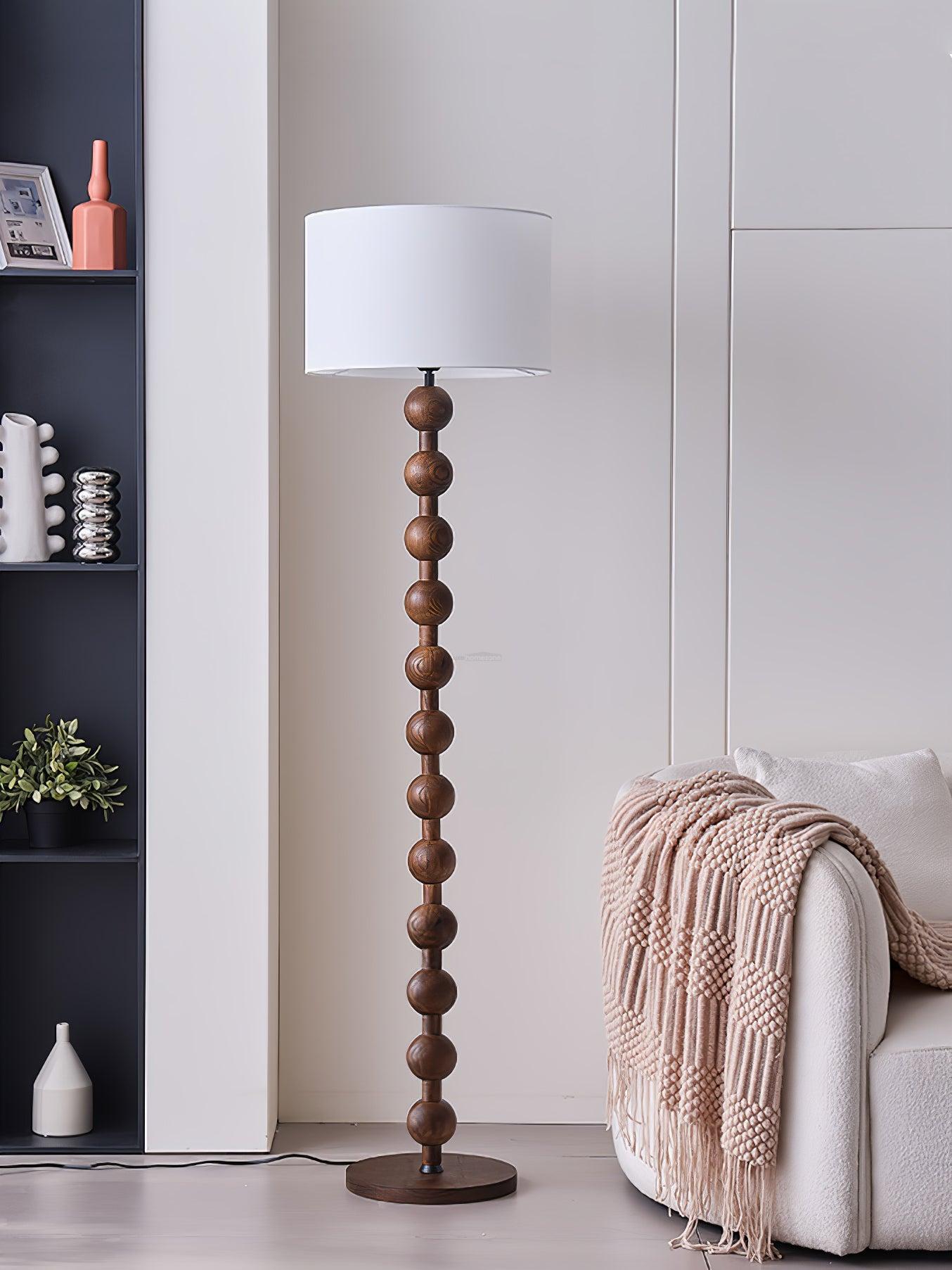 Hugo Barbell Floor Lamp  ∅ 15.7″ - Luxehomezone