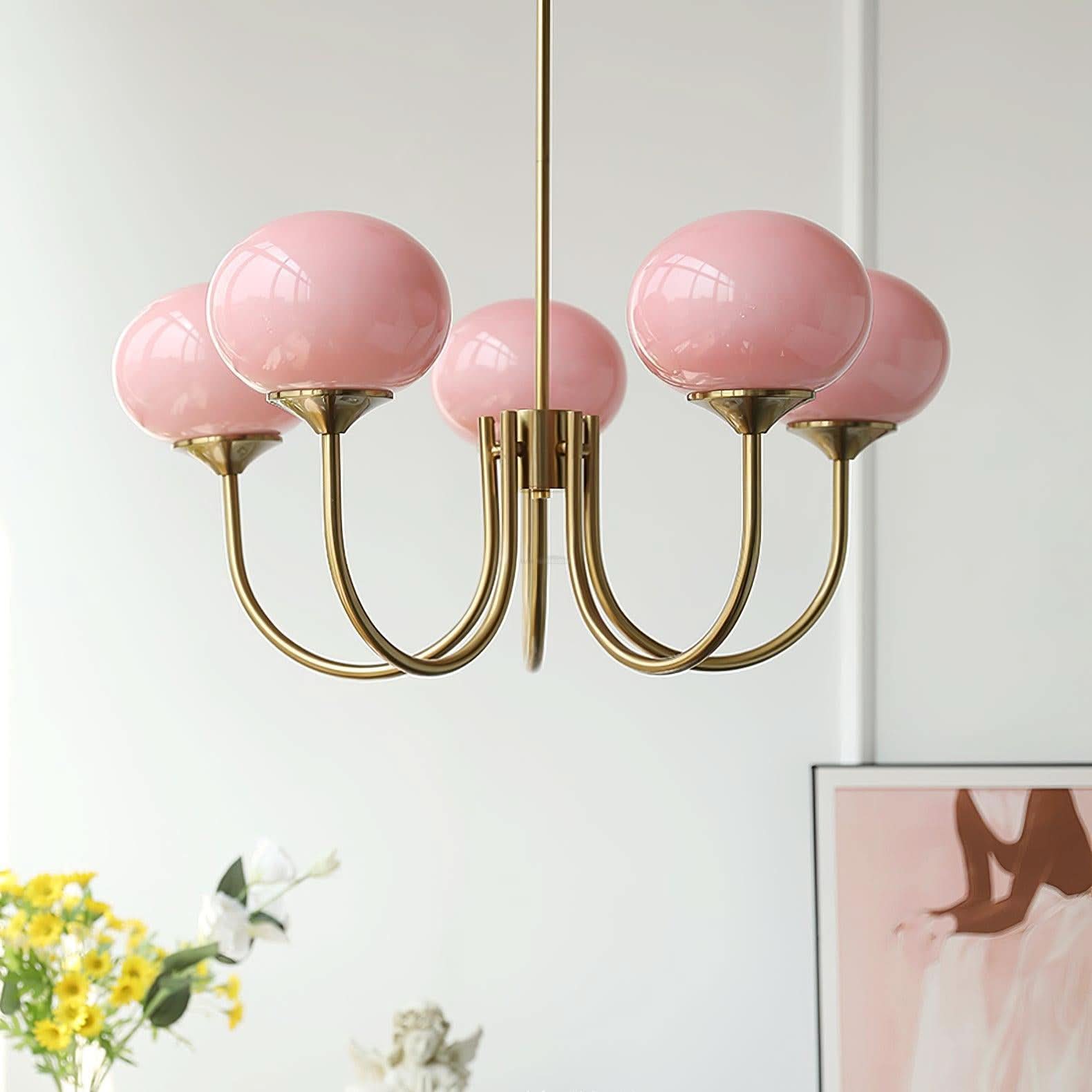 Marshmallow Chandelier 18''  26'' - Luxehomezone