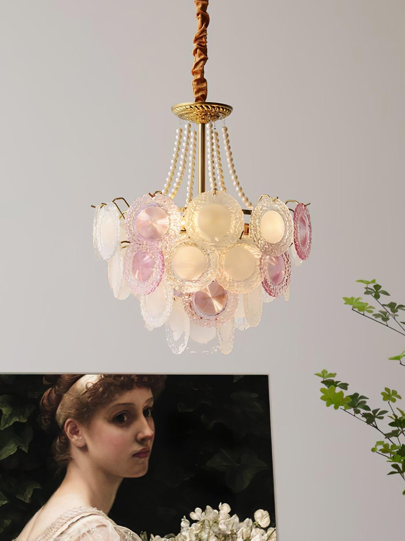 Rainbow Chandelier with Round/Long canopy - Luxehomezone