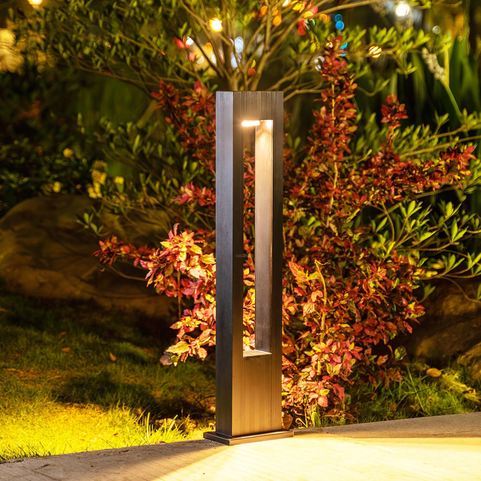 Amun Garden Outdoor Floor Light - Pillar-1-Luxehomezone