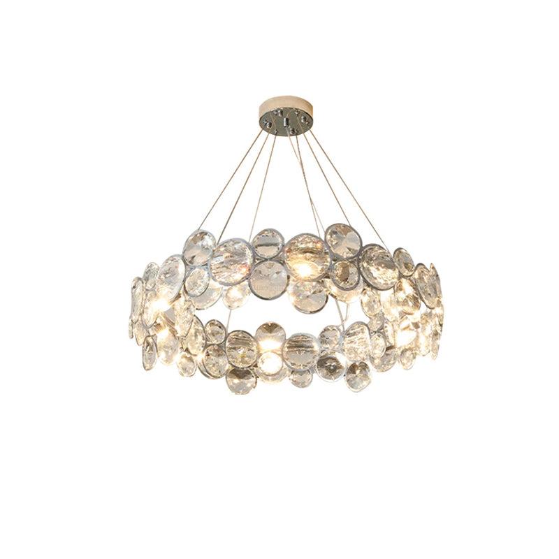 Chrome Crystal Chandelier - Crystals-1-Luxehomezone