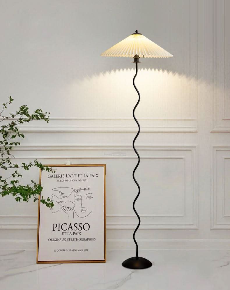Squiggle Floor Lamp ∅ 17″ - Luxehomezone