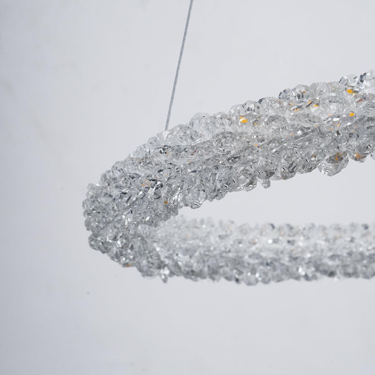 Crystal Ring Chandeliers - Crystals-1-Luxehomezone