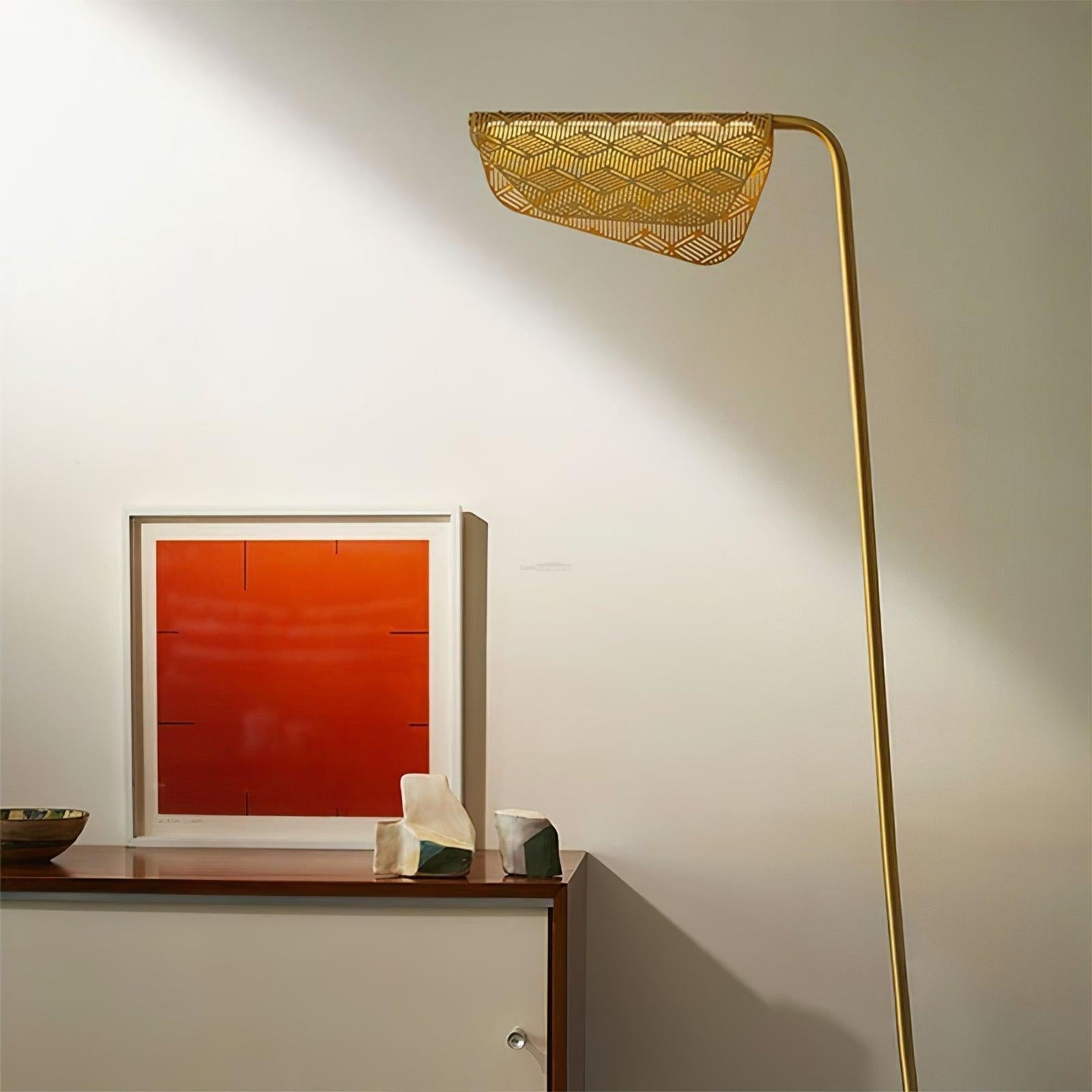 Mediterranea Floor Lamp ∅ 19.3″ - Bent-1-Luxehomezone