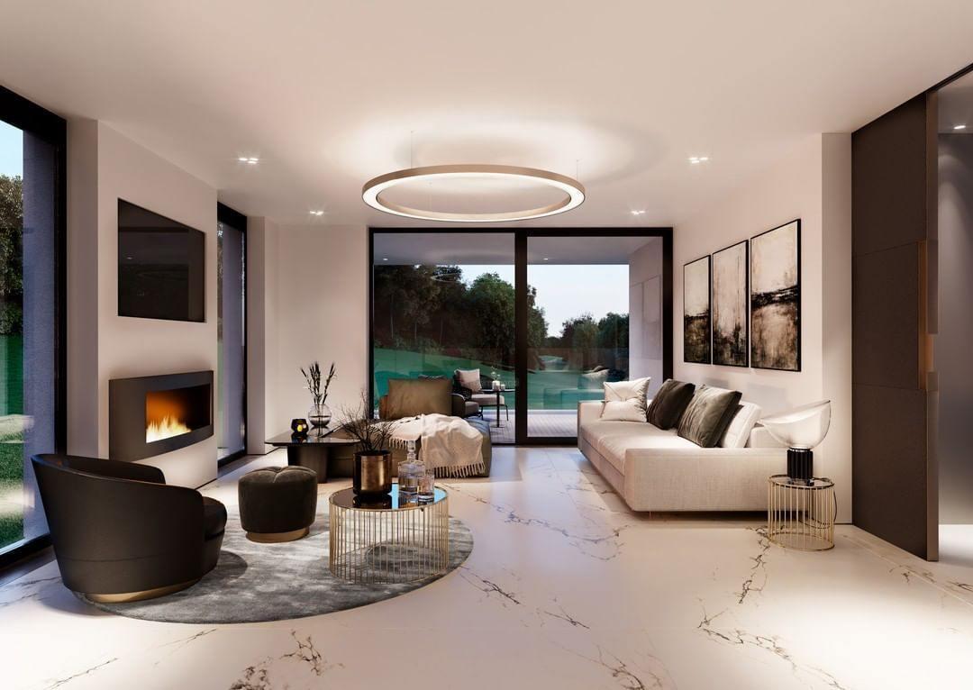 Ring LED Pendant - Straps-1-Luxehomezone