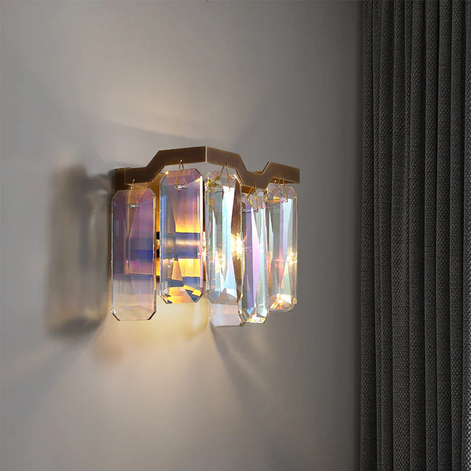 Vibrant Prism Wall Sconces