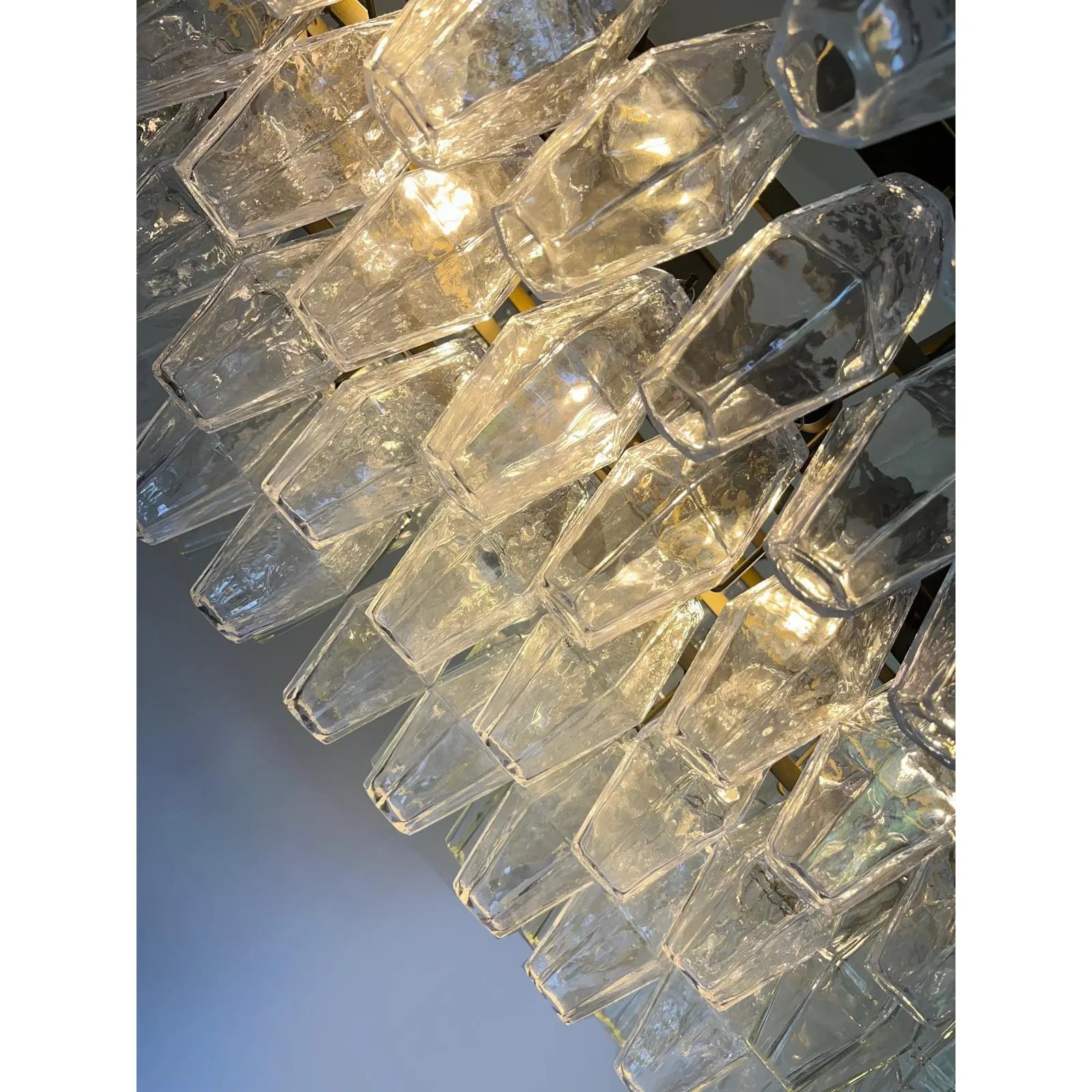 Florence Huge Oval  Murano Glass Chandelier
