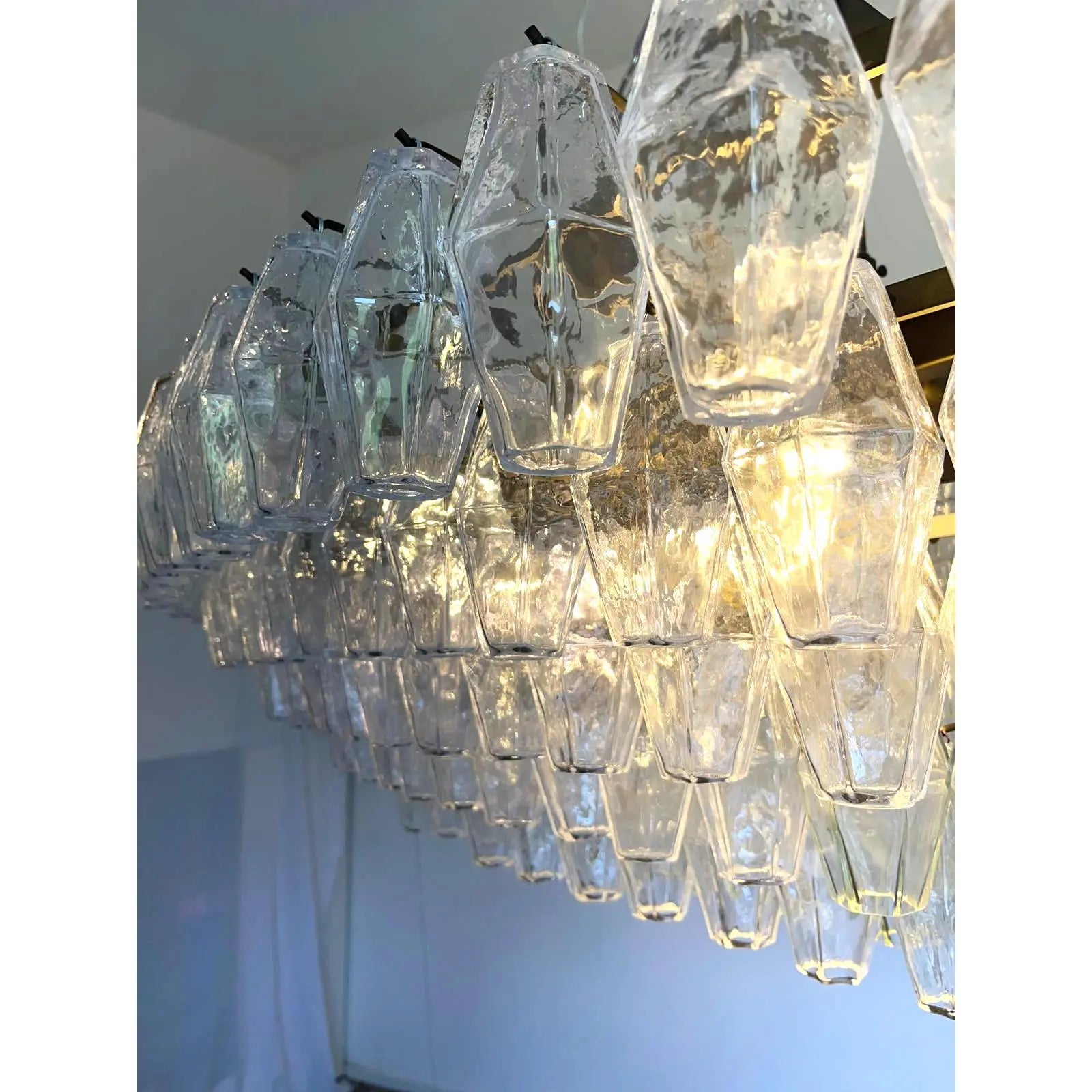 Florence Huge Oval  Murano Glass Chandelier