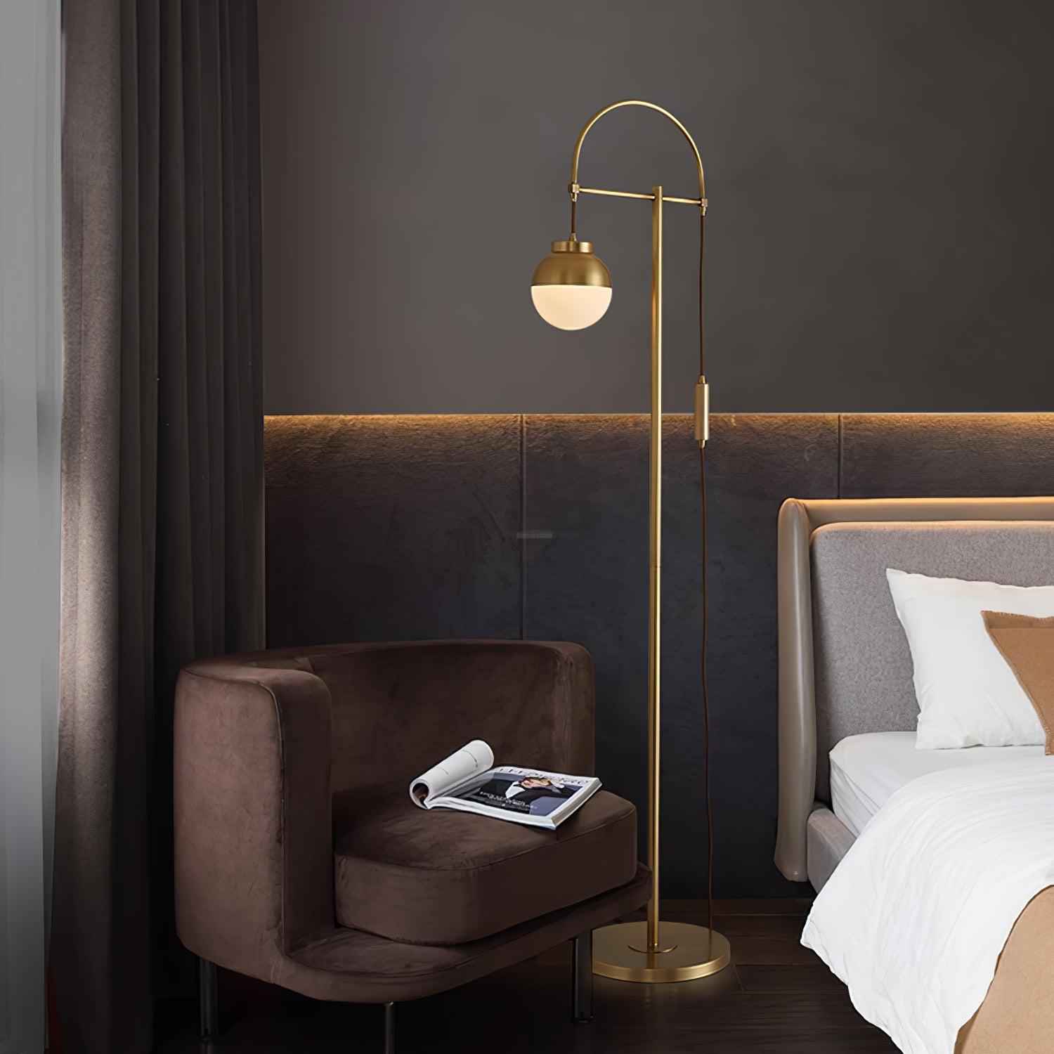 Waterloo Floor Lamp  ∅ 15.7″ - Luxehomezone