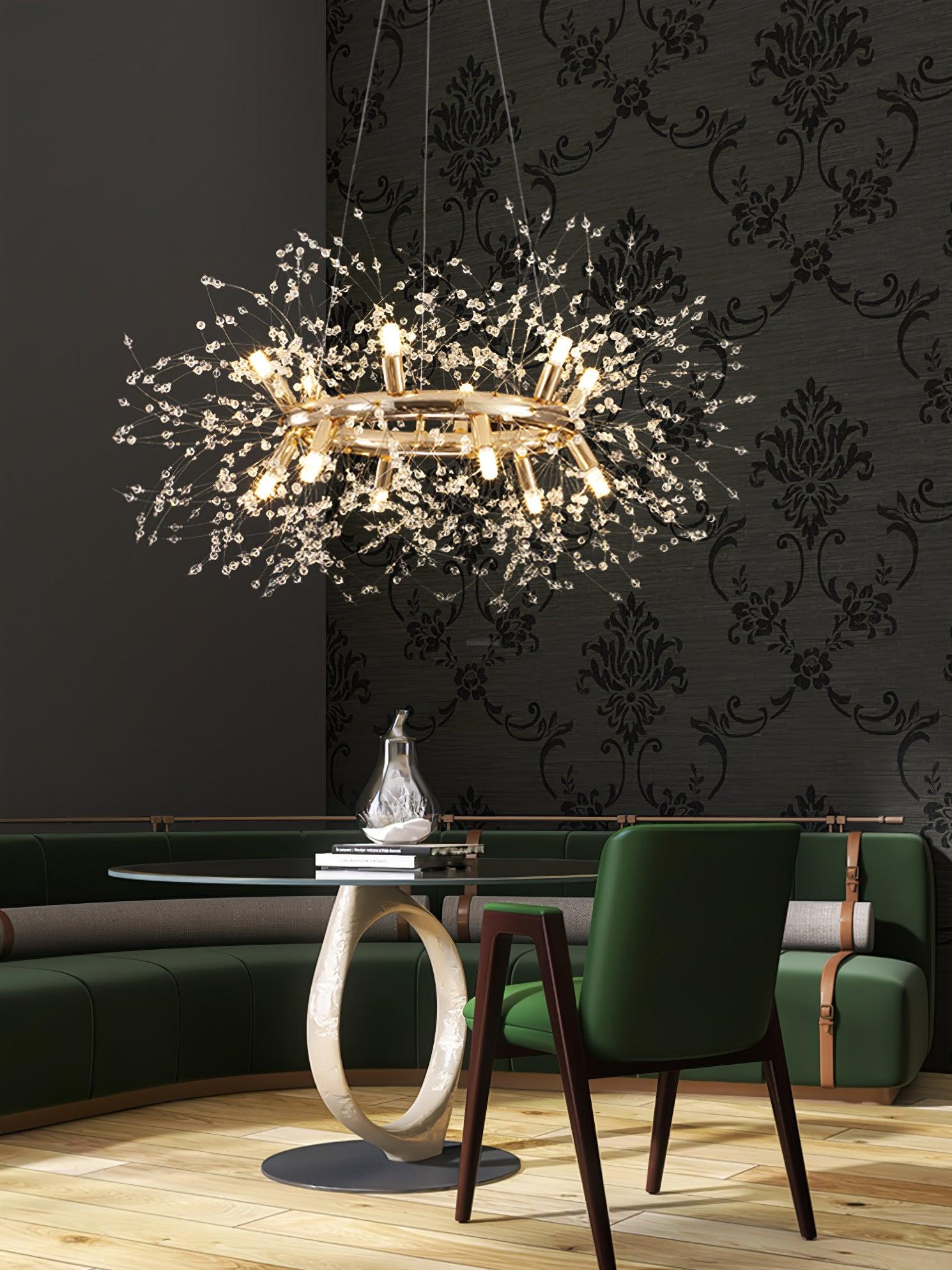 Dandelion Chandelier Bloom - Urchin-1-Luxehomezone