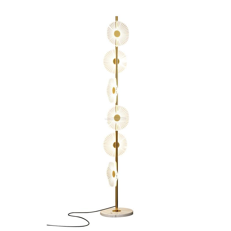 Floating Raindrop Floor Lamp ∅ 9.8″ - Horn-1-Luxehomezone