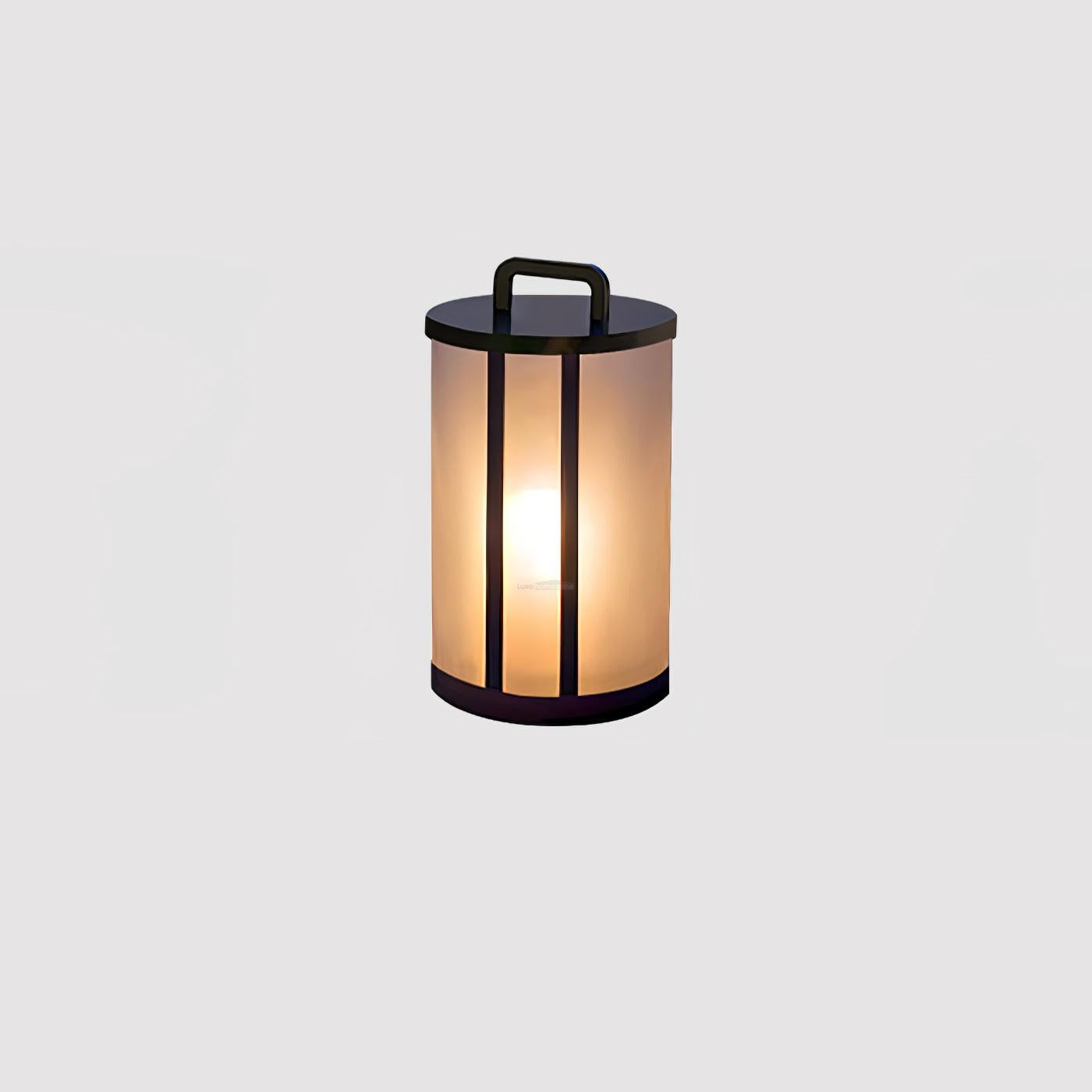 Round Pillar Acrylic Lantern Lamp for Outdoor - Luxehomezone