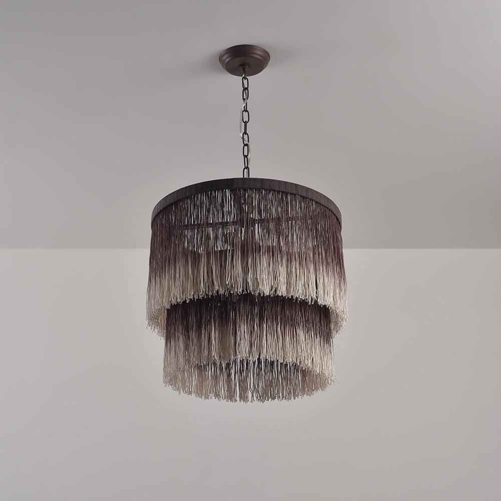Tassel Chandelier ∅ 17.7″ - Tassel-1-Luxehomezone