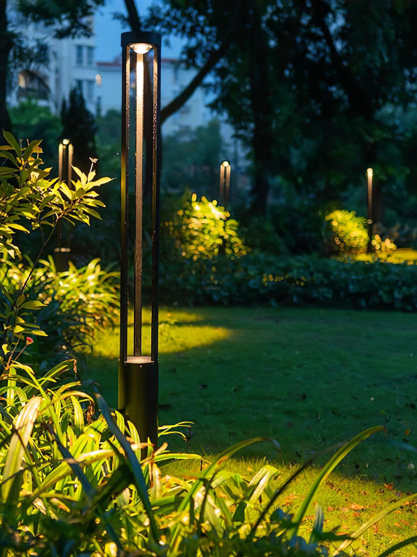 Pole Outdoor Floor Lamp - Pillar-1-Luxehomezone