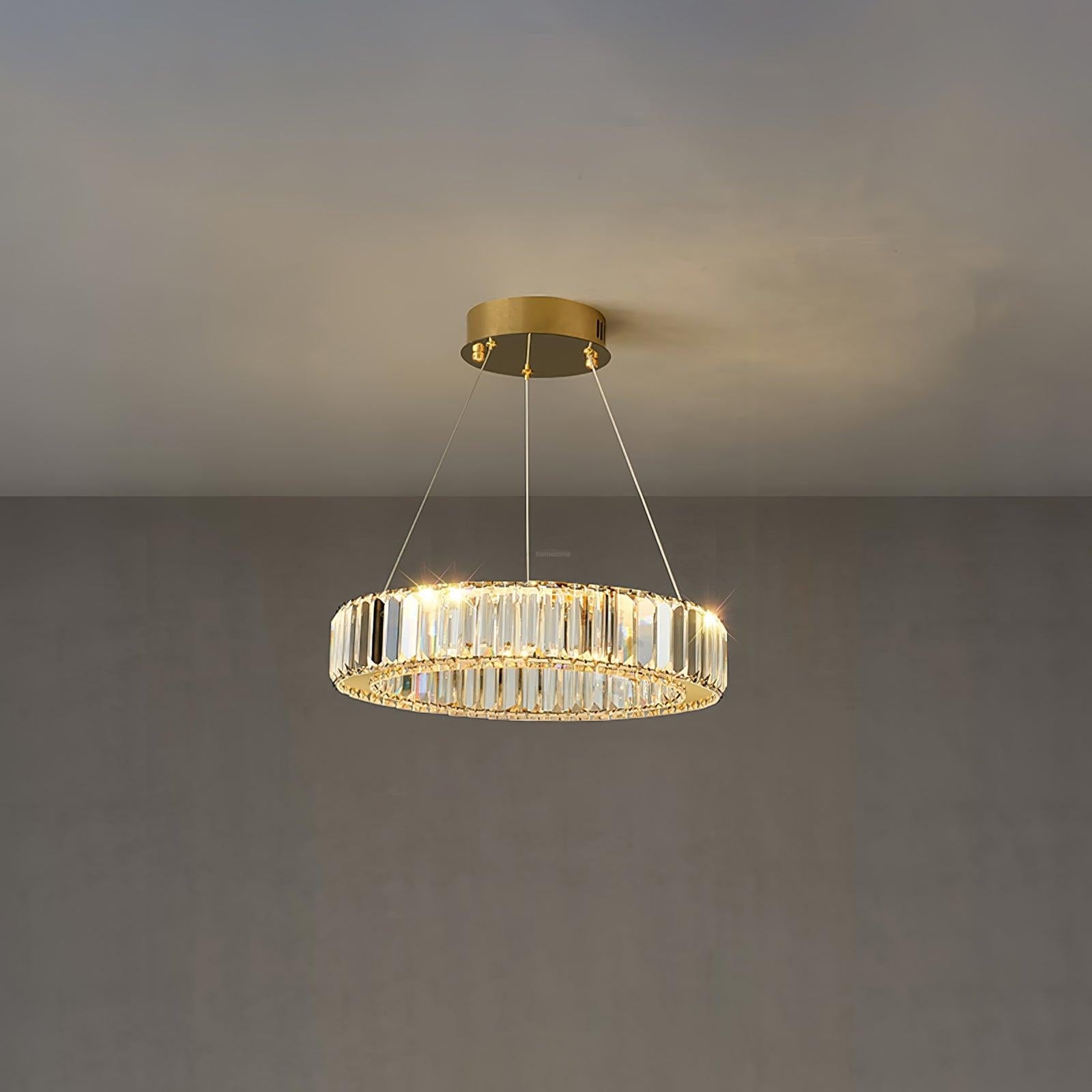 Bertolda Chandeliers ∅ 15.7″ - Crystals-1-Luxehomezone